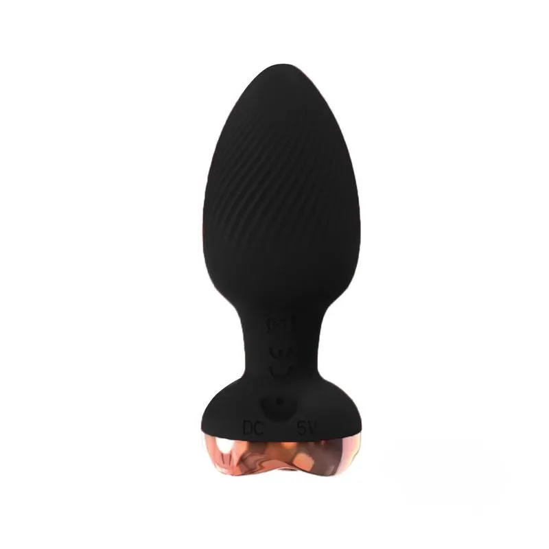 Plug Anal em Formato de Flor com Controle Remoto e 9 Modos de Vibração Me Ame Sex Toys