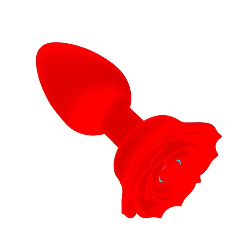 Plug Anal de Silicone em Formato de Flor com Controle por Aplicativo Me Ame