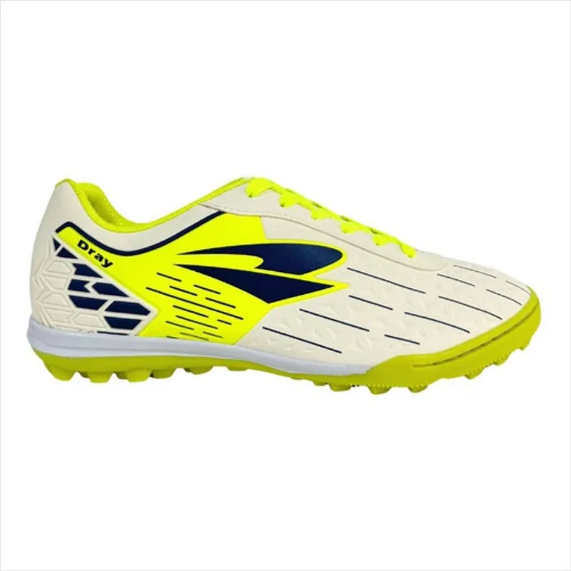 Chuteira Dray Topfly Society Infantil Creme/Marinho 36 / Creme/Marinho