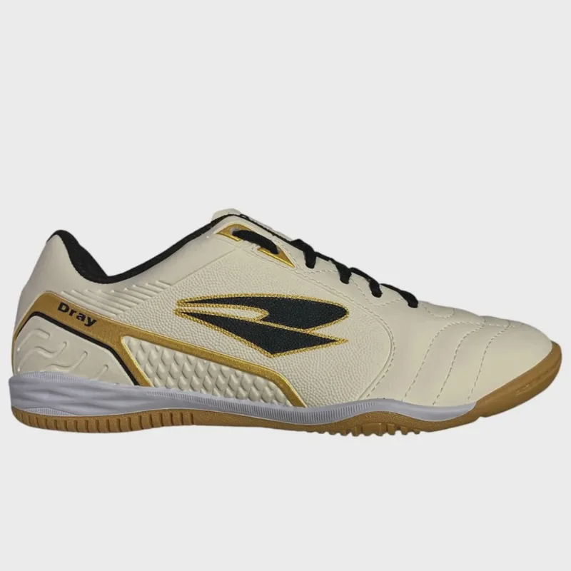 Chuteira Futsal Dray Topfly 398 Unissex Creme