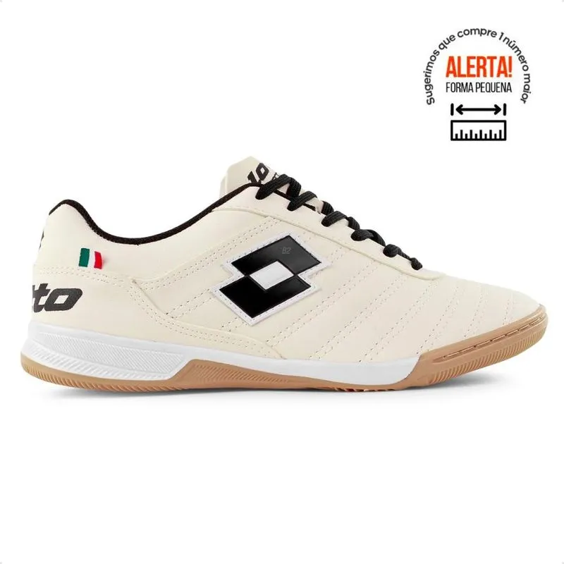Chuteira Futsal Lotto Stadio Classic B700 Masculina 39 / begê