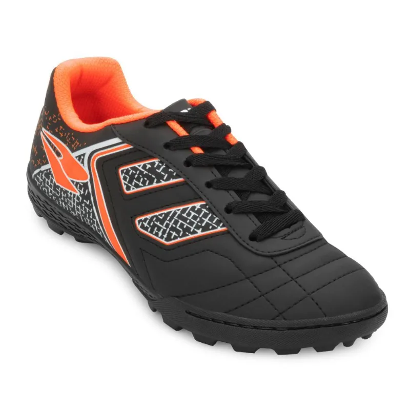 Chuteira Society Dray DR-305 PL 38 / Preto/Laranja