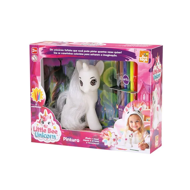 Brinquedo Little Bee Unicorn Pintura