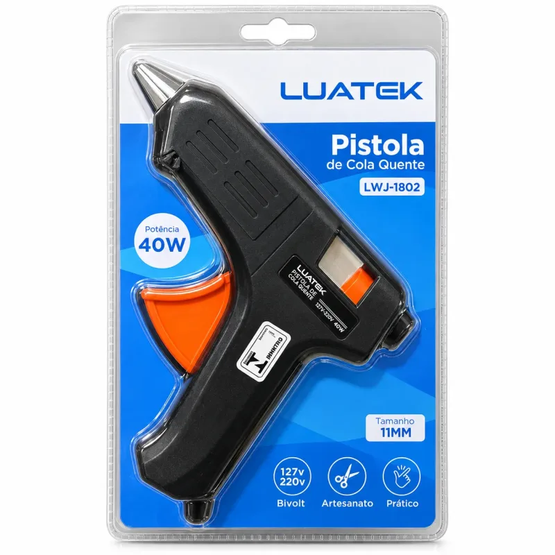 Pistola de Cola Quente 40W - Luatek