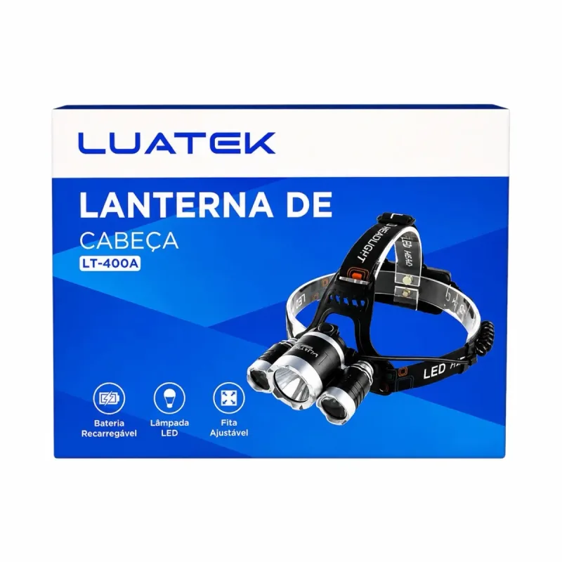 Lanterna de Cabeça LT-400A Luatek