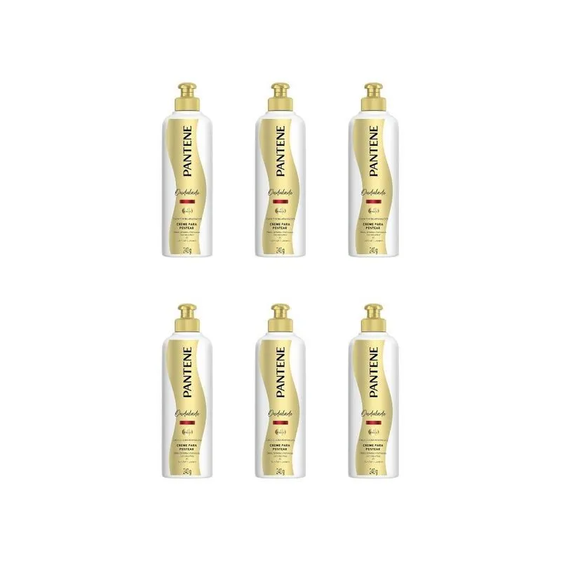 Creme Para Pentear Pantene 240G Hidra-Vit Ondul - Kit C/6Un