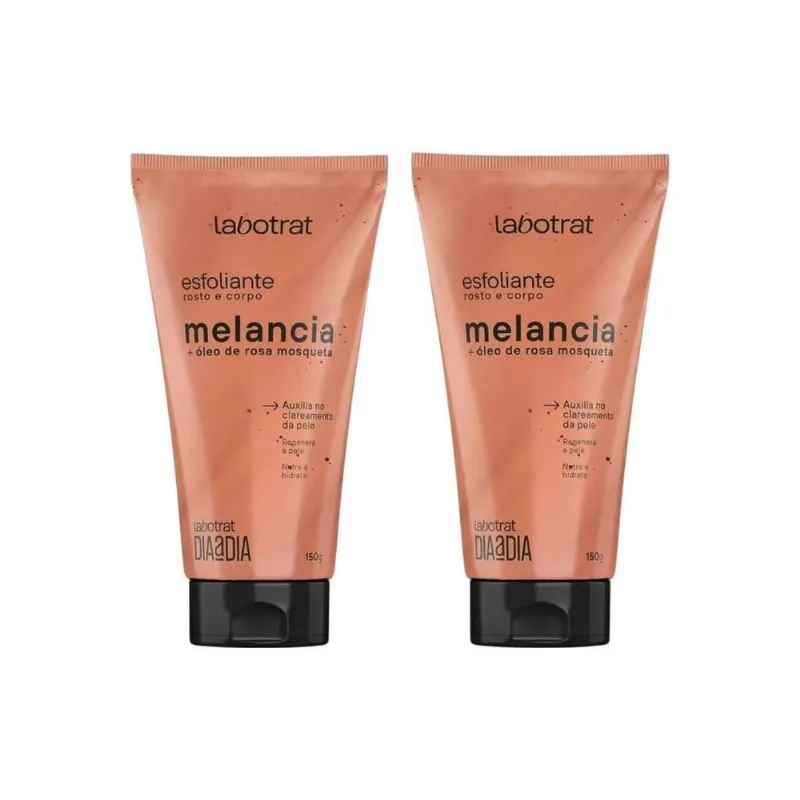 Esfoliante Labotrat Corpo E Rosto 150g Melancia - Kit 2un