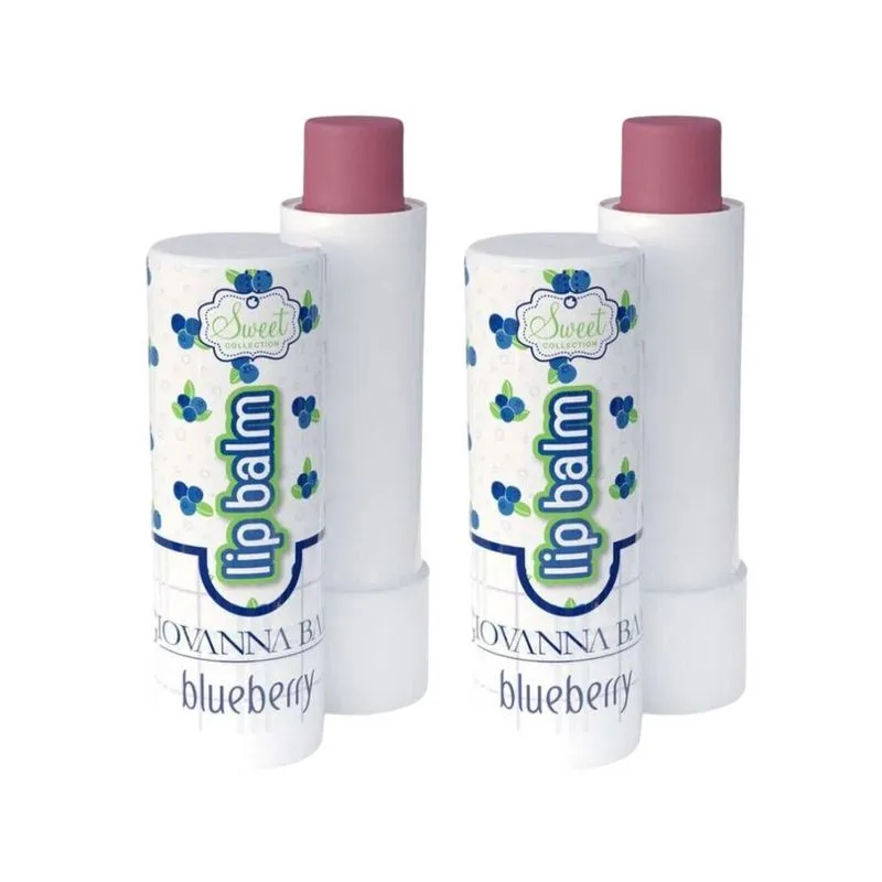 Protetor Labial Giovanna Baby 3,5G Blueberry - Kit Com 2Un