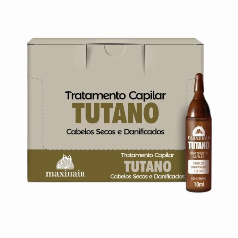 Ampola De Vitamina Maxihair 10ml Tutano - Kit Com 24un