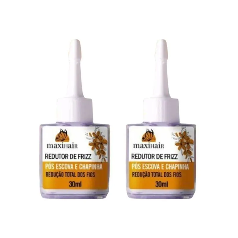 Reparador De Pontas Maxihair 30ml Redutor De Frizz - 2un