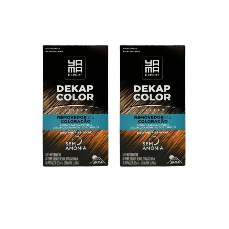 Po Descolorante Dekapcolor Yama 120ml - Kit Com 2un