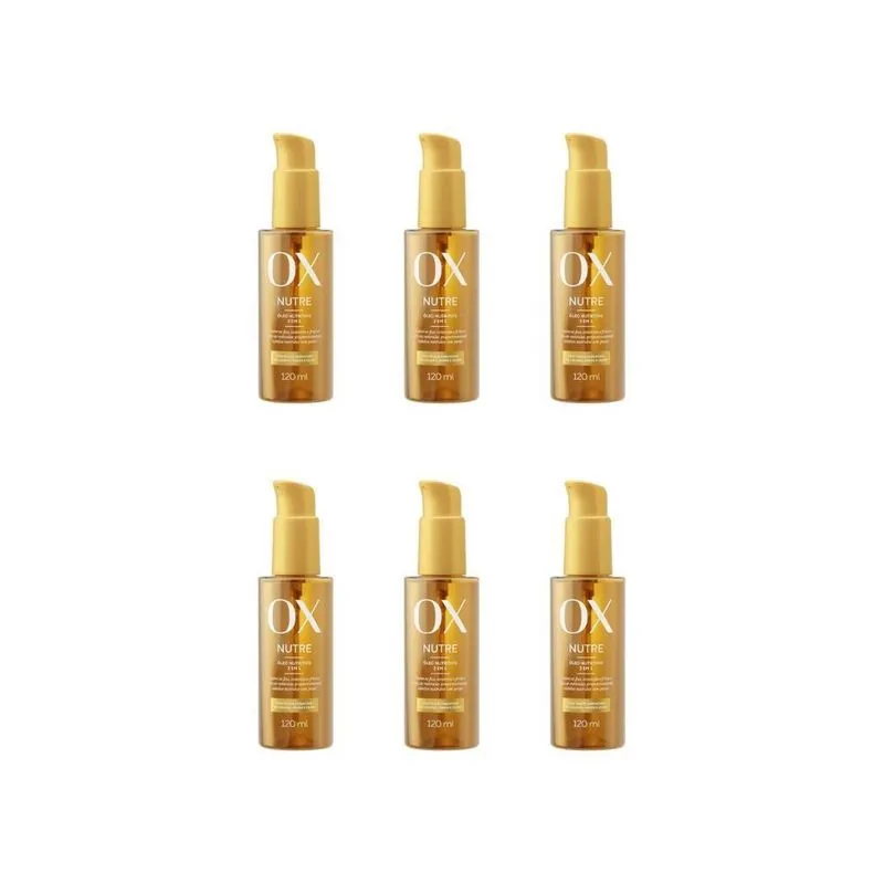Oleo Ox Capilar Nutre 120Ml-Kit C/6Un