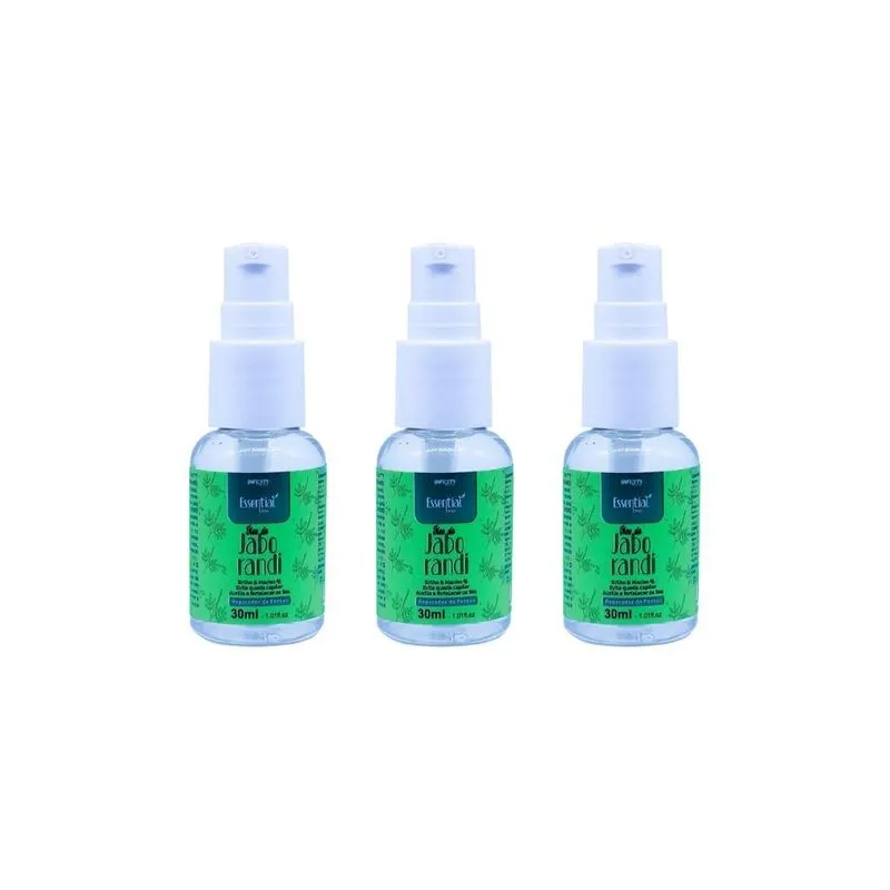 Reparador De Pontas Infinity 30ml Jaborandi-kit C/3un