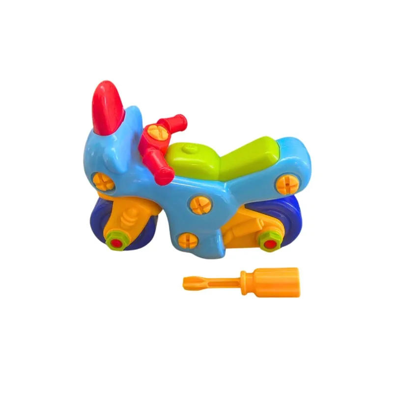 Moto Robo Monta e Desmonta Jr Toys