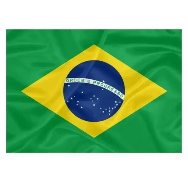 Bandeira Do Brasil De Poliéster 90 X 140 Cm - Decoração Copa Do Mundo