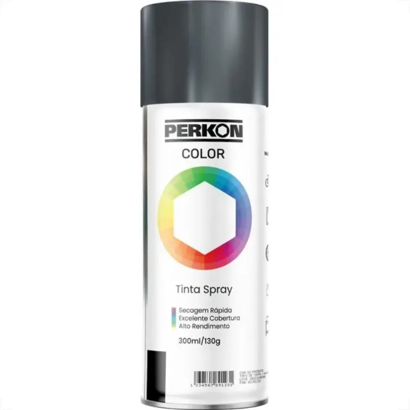 Verniz Spray Uso Geral 300ml Fosco Perkon