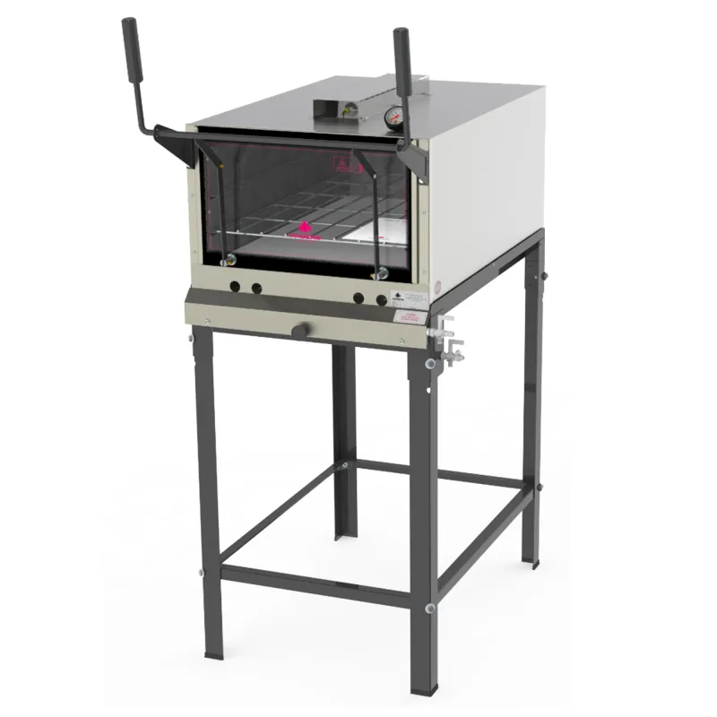 Forno Refratário a Gás Progás 100 Litros Inox com Infravermelho e Kit Gás PRPI-800KG G2