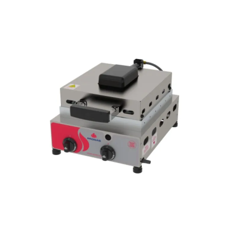 Maquina De Crepe Suico 12 Cavidades Progas A Gas Prk 120g G3