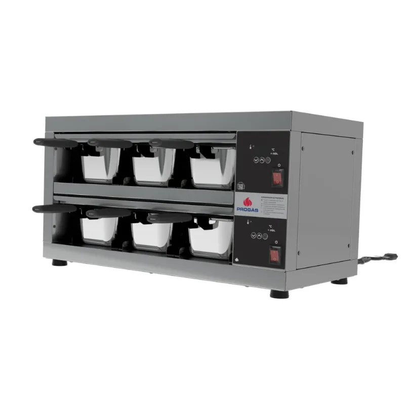 Conservador De Proteina Prcprot-6 1200w 6 Bandejas 220v - Progas - Progás