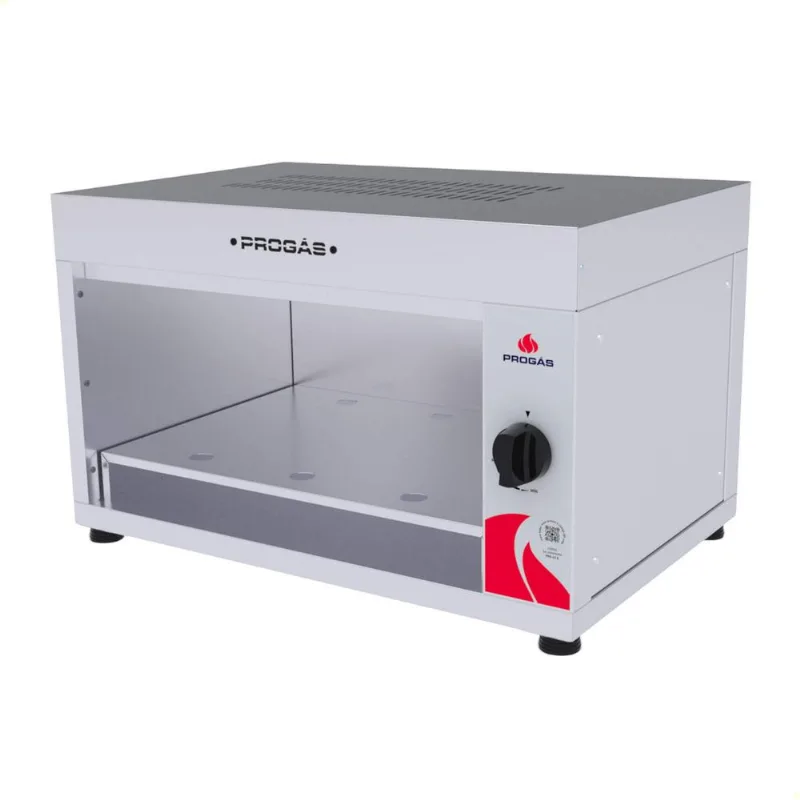 Forno Gratinador Salamandra Progás A Gás Queimador Infravermelho Em Inox PRS-62G - Progás