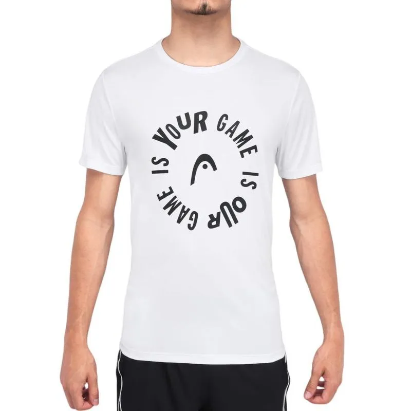 Camiseta Head Dry Estampa Game Branca