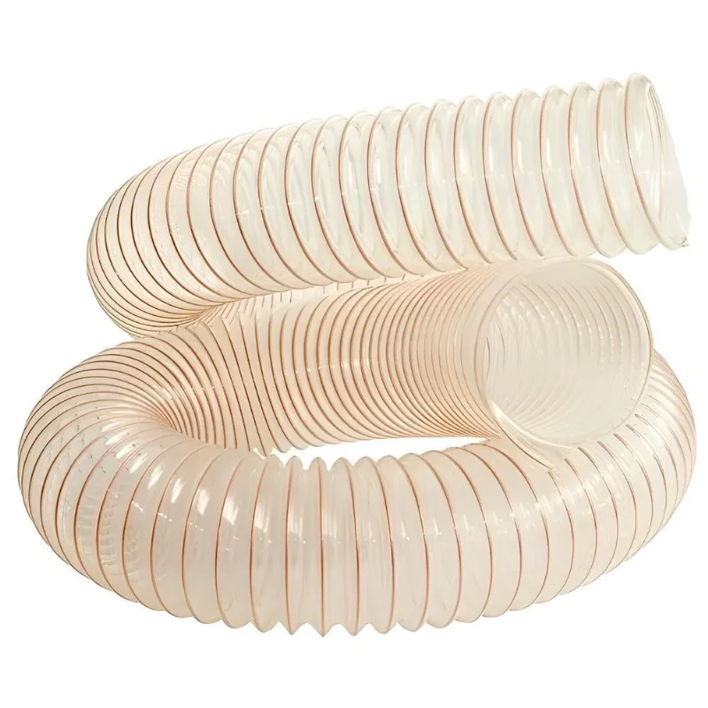 Mangueira Vacuo Ar Transparente Pu 2.1/2 Pol (63,5mm) 10 Mt