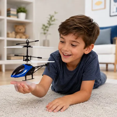 Helicóptero Voador Por Indução - Sortida
