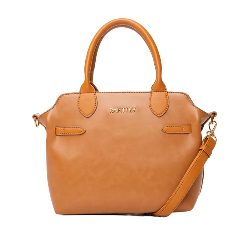 Bolsa Feminina Rafitthy Tiracolo Média Caramelo - U