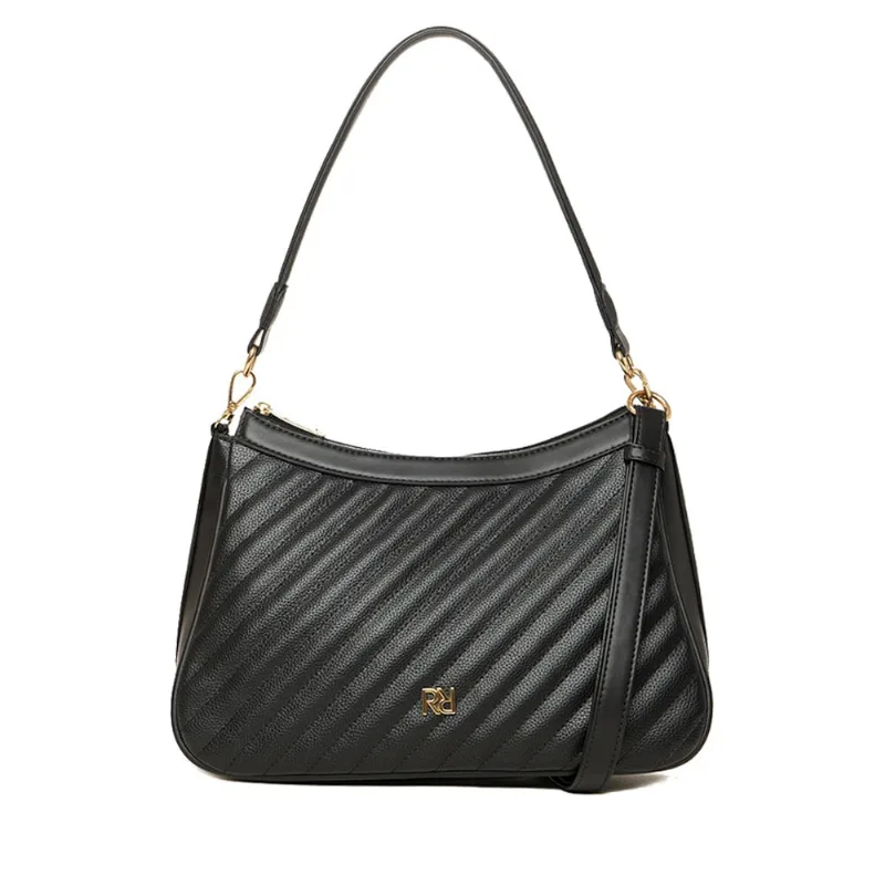 Bolsa Feminina Rafitthy Shoulder Matelassê Preto - U
