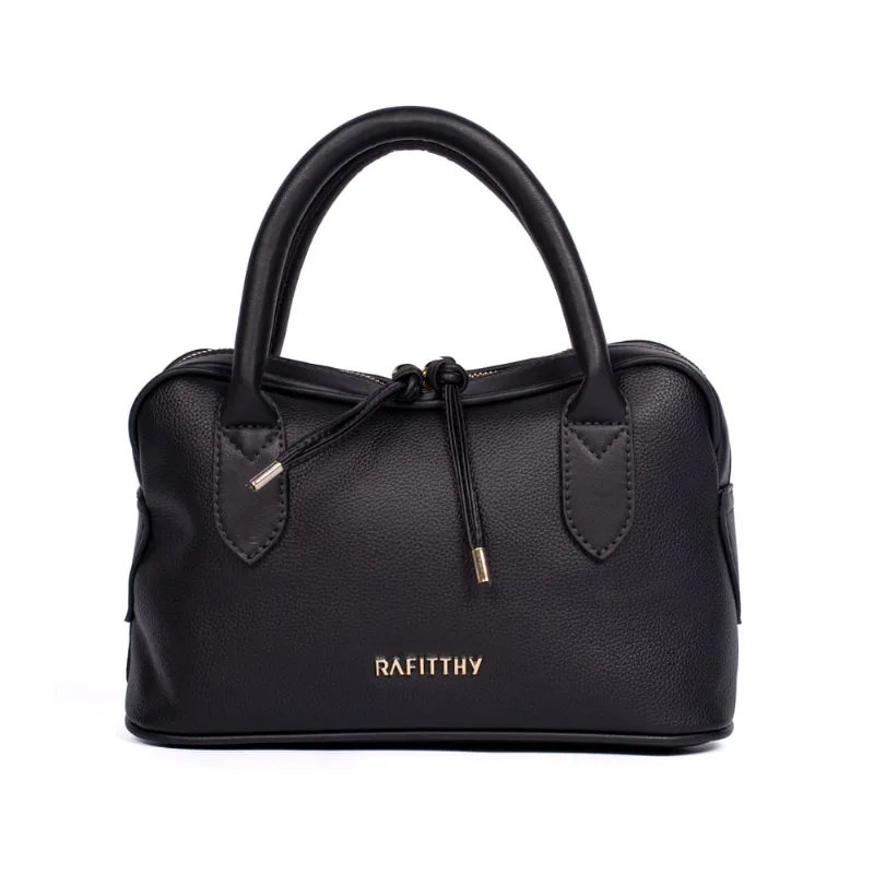 Bolsa Feminina Rafitthy Tote Extra Transversal Média Preto - U