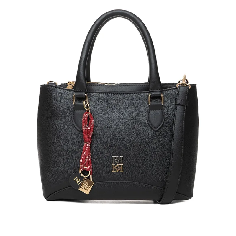 Bolsa Feminina Rafitthy Tote Média 3 Compartimentos Preto - U