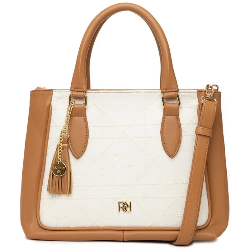 Bolsa Tote Transversal Feminina Rafitthy 28.16137 Caramelo