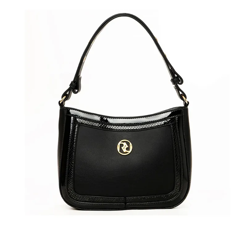 Bolsa Feminina Rafitthy Pequena De Ombro Alça Ajustável Preto - U