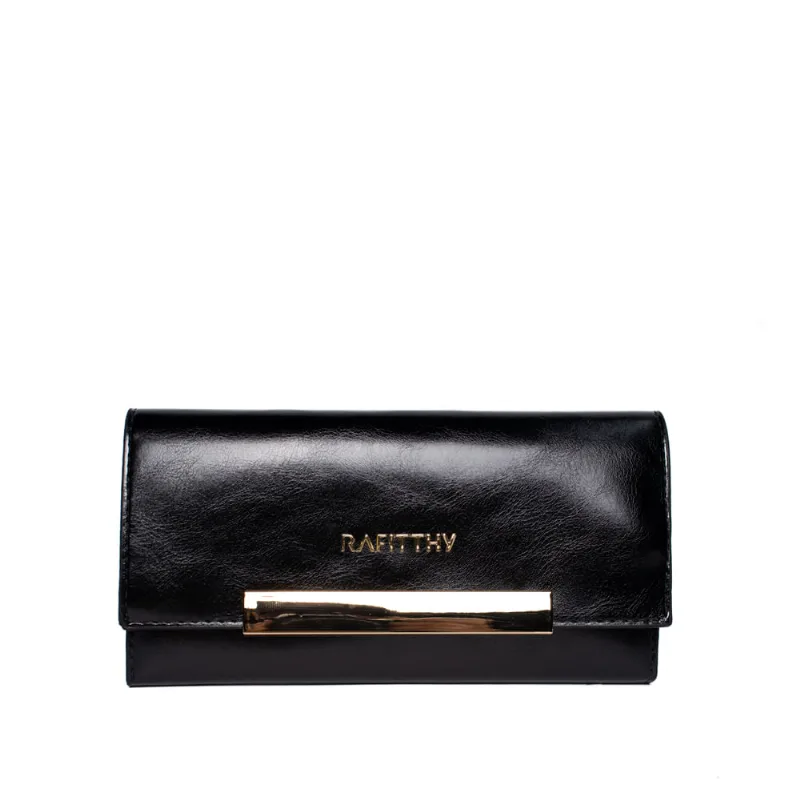 Carteira Feminina Rafitthy Verniz Preto - U