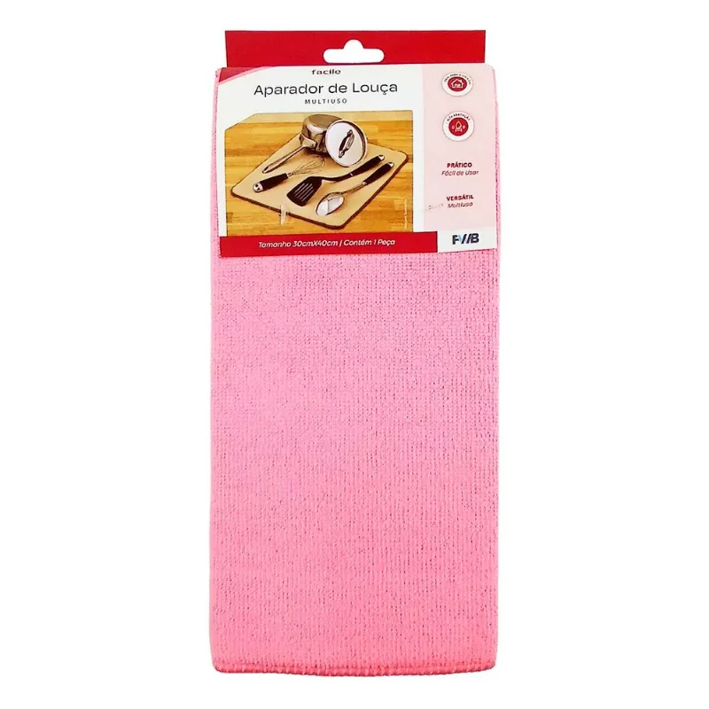 Aparador de Louça 30x40cm em Poliéster FWB-Rosa