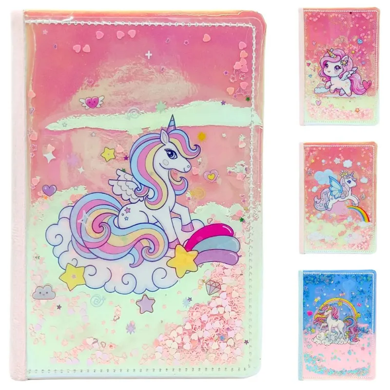 Caderno Unicornio Pelúcia 14,5x21cm em Papel FWB