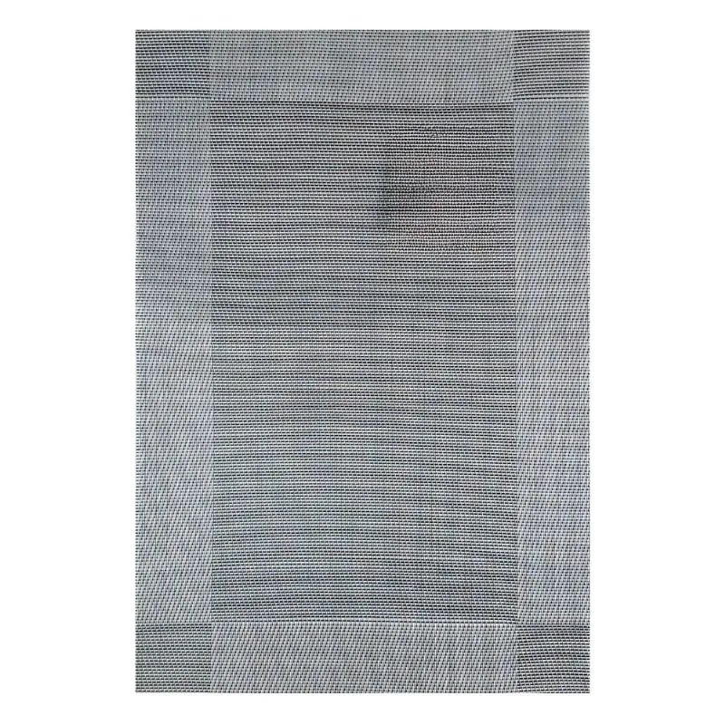 Jogo Americano Retangular 30x45cm em PVC FWB-Cinza