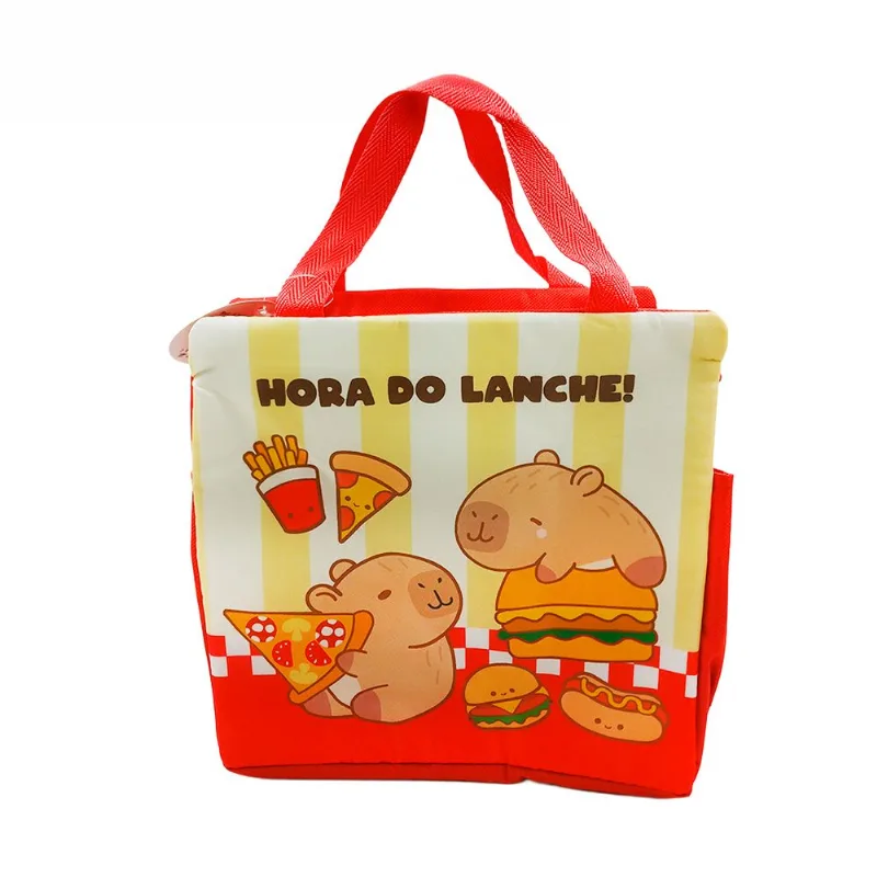 Bolsa Térmica Infantil 25x23cm em Poliéster FWB-Vermelho