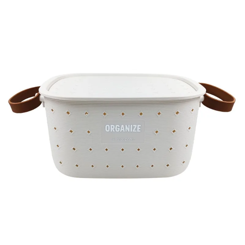 Caixa Organizadora 30,3x23,5cm em Plástico FWB-Branco