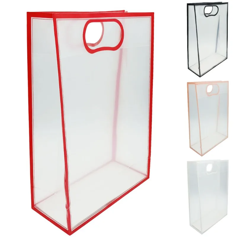 Sacola P/ Presente Transparente 24x35cm em Plástico FWB