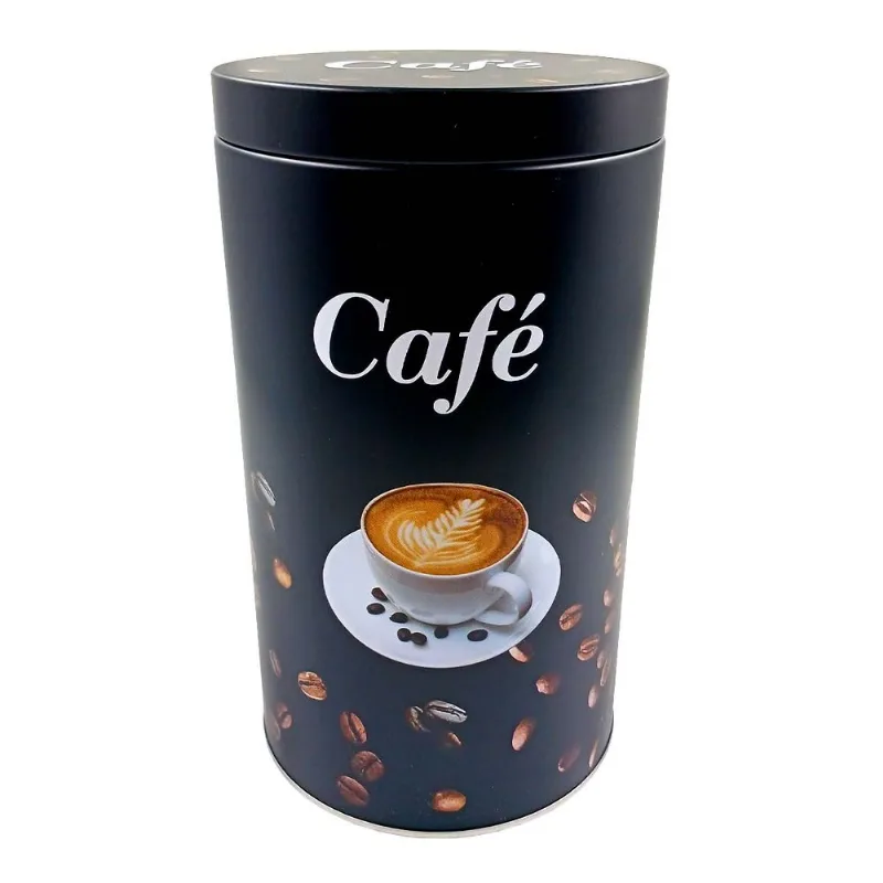 Lata Porta Café 18x10cm em Metal FWB-Modelo 1