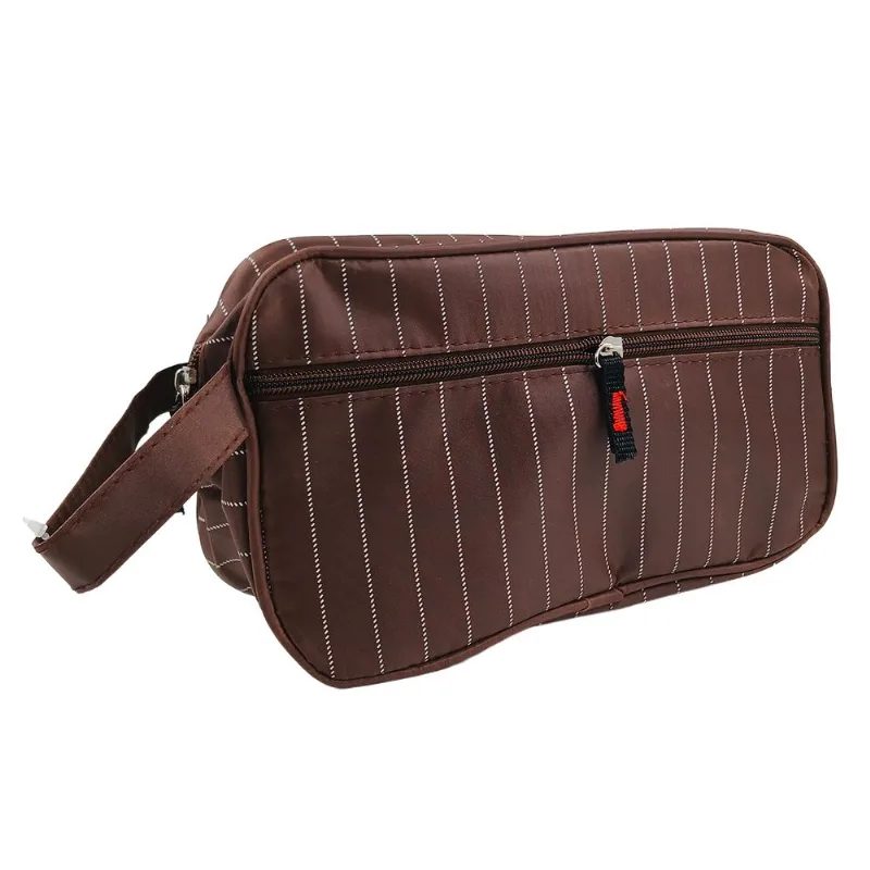 Necessaire C/ Alça 12x17cm em Poliéster FWB-Marrom