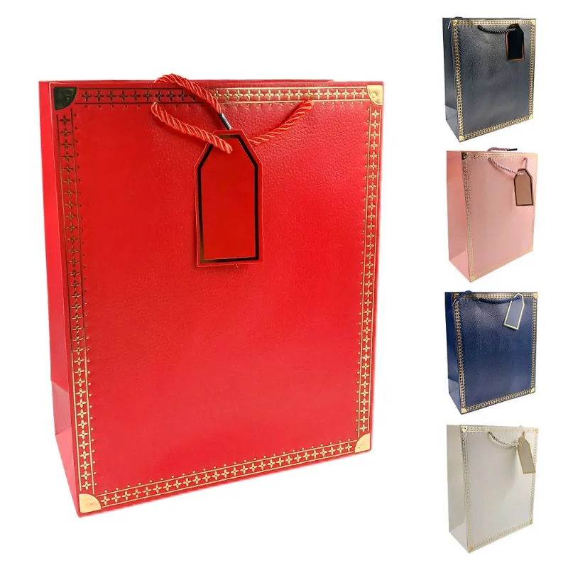 Sacola P/ Presente 32x26x12cm em Papel FWB