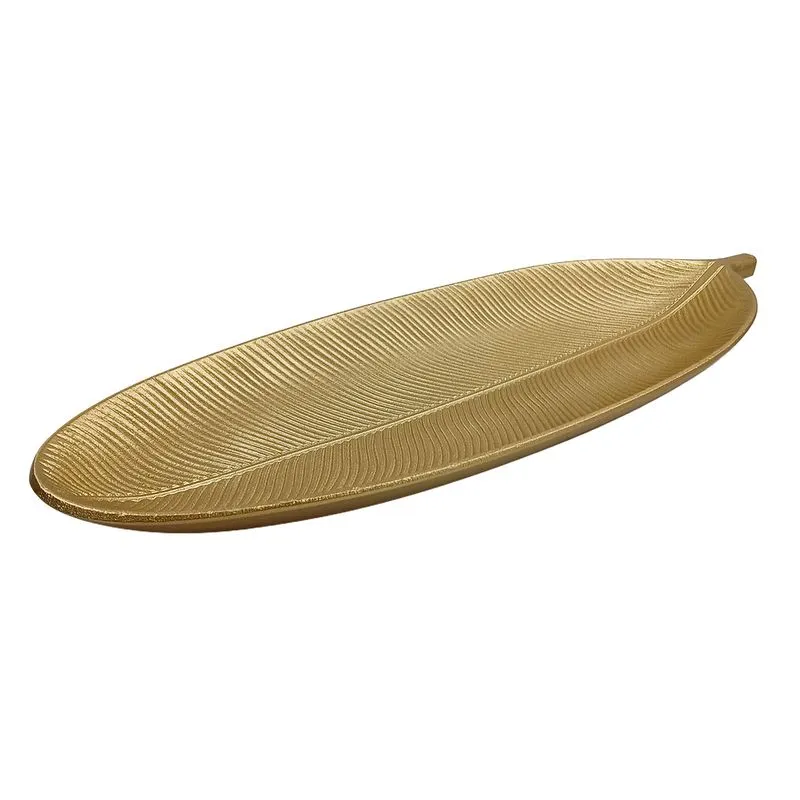 Bandeja Folha Decorativa 40,8x14,8cm em MDF FWB