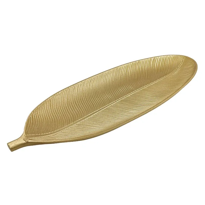 Bandeja Folha Decorativa 49,3x17,5cm em MDF FWB