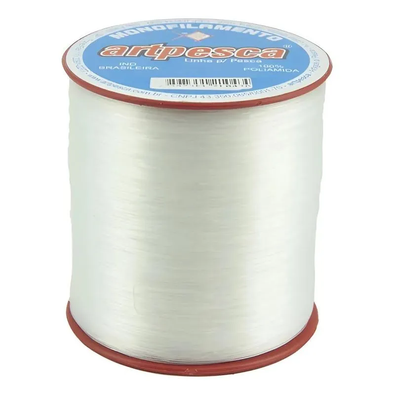 3x Linha De Pesca Nylon Monofilamento Carretel 100g 0.20 À 1