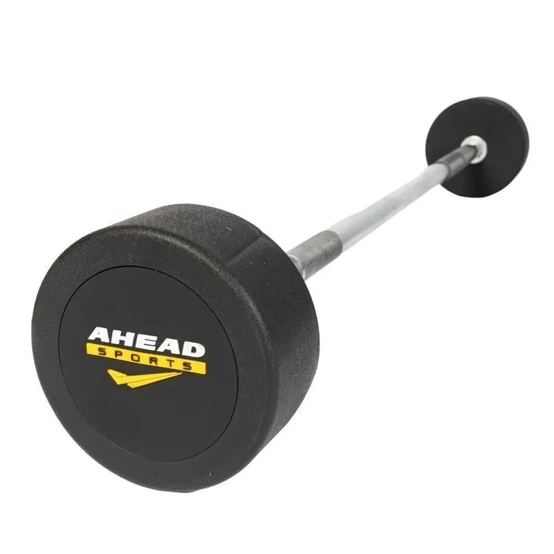 Barra Reta Montada 12,5 Kg - As - Preto E Amarelo