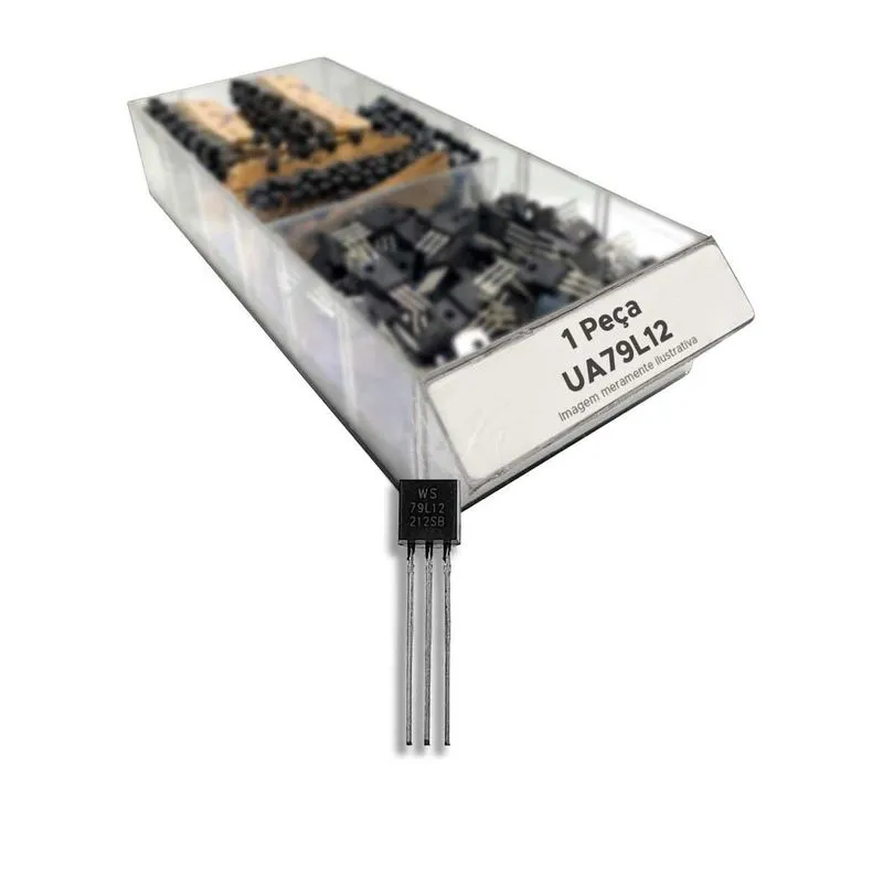 Circuito Integrado UA79L12 UA 79L12 - TO92 - Superior