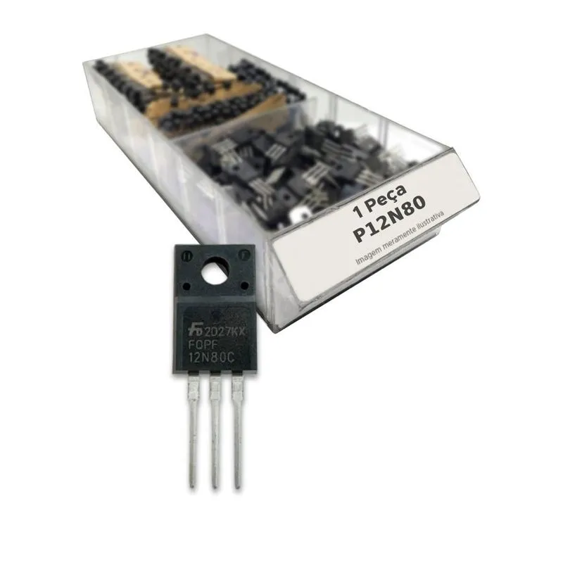 Transistor P12n80 = P12 N80 = P 12n80 = Fqpf12n80 To220