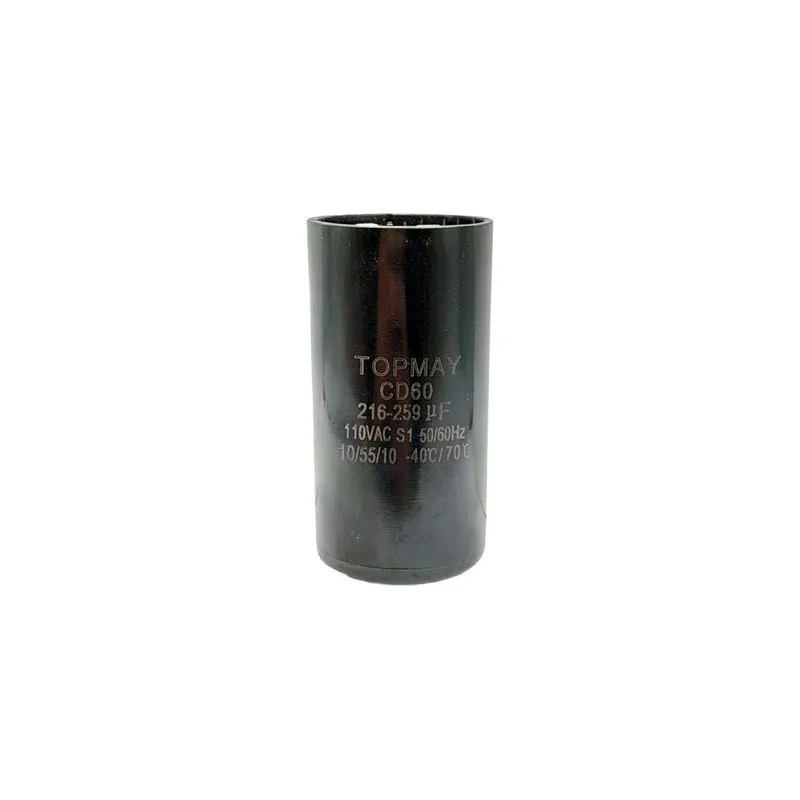 Capacitor De Partida 216-259uf 110v Para Motores